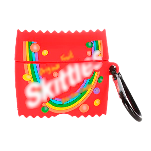 FUNDA SILICON AIRPODS PRO SKITTLES