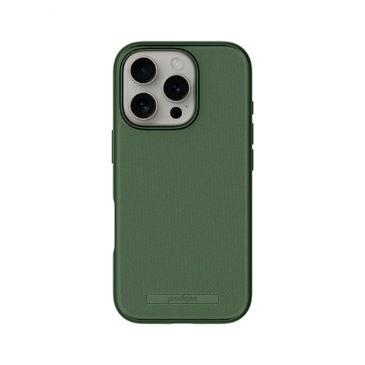 CARATULA SOLID + MAG IPHONE 16 PRO HUNTER/VERDE PRODIGEE