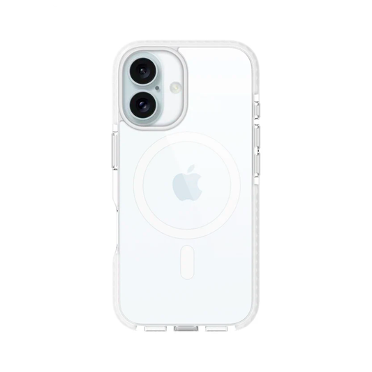 CARATULA MAGNETEEK + MAG IPHONE 16 PLUS BLANCA PRODIGEE