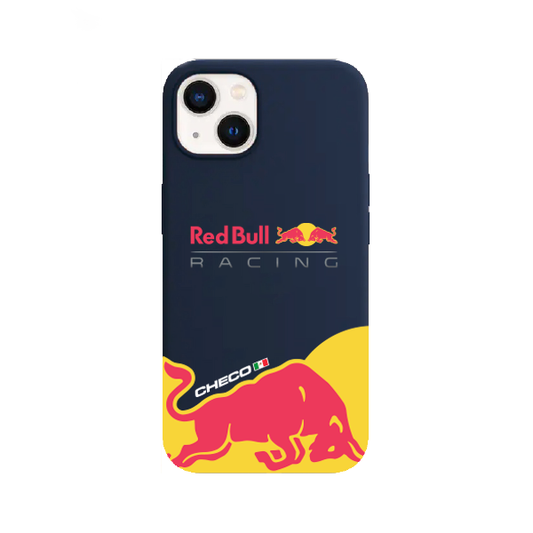 CARATULA SILICON REDBULL IPHONE 15/14/13 NAVY