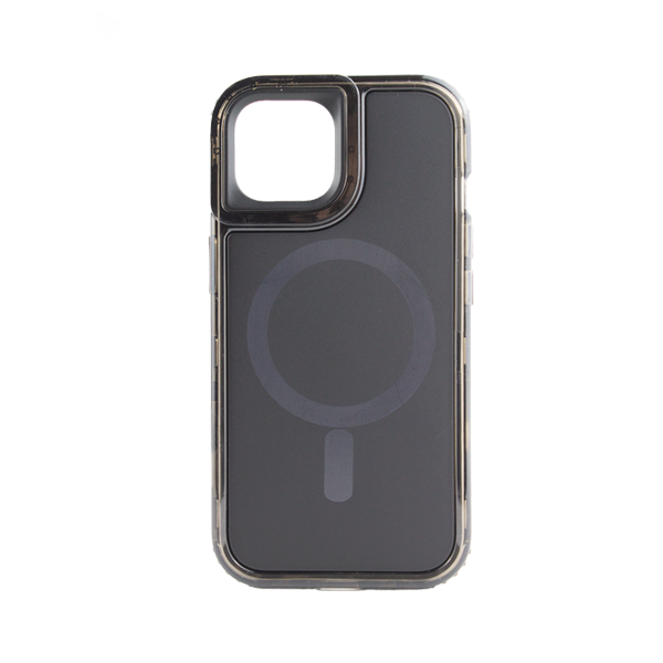 CARATULA 2 EN 1 COLOR CASE MAGSAFE IPHONE 15/14/13 NEGRA