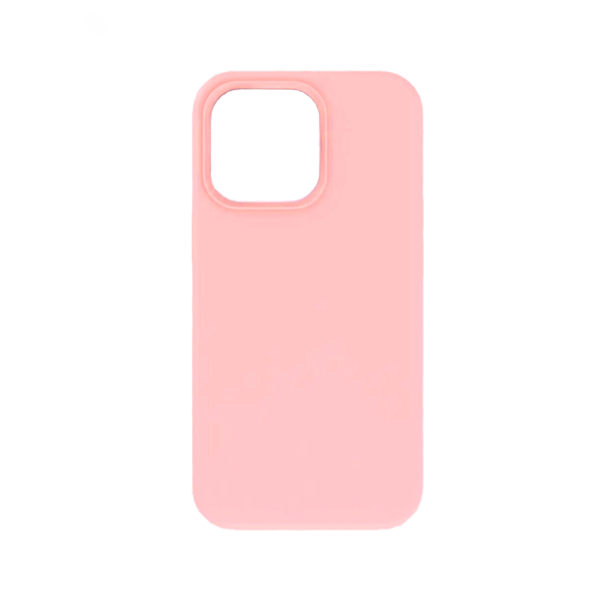 CARATULA SILICON TIPO ORIGINAL S/LOGO IPHONE 15 PRO MAX ROSA