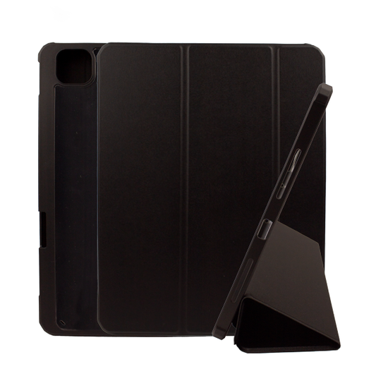FUNDA SMART COVER AURORA IPAD PRO 11 2024 C/ PORTA PLUMA NEGRO
