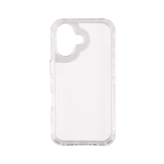 CARATULA CASE CRISTAL IPHONE 16 TRANSPARENTE