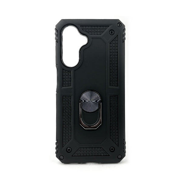 CARATULA ROBOT CON ANILLO SAMSUNG A26 NEGRA