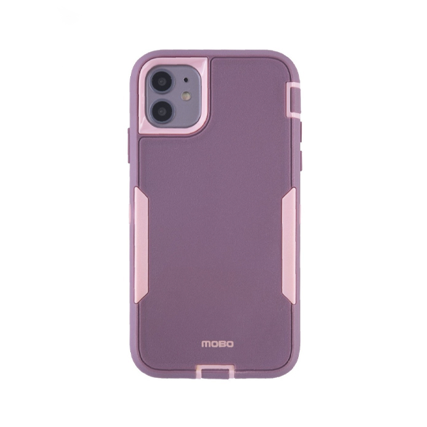 CARATULA IMPACT IPHONE 11 VINO/ROSA