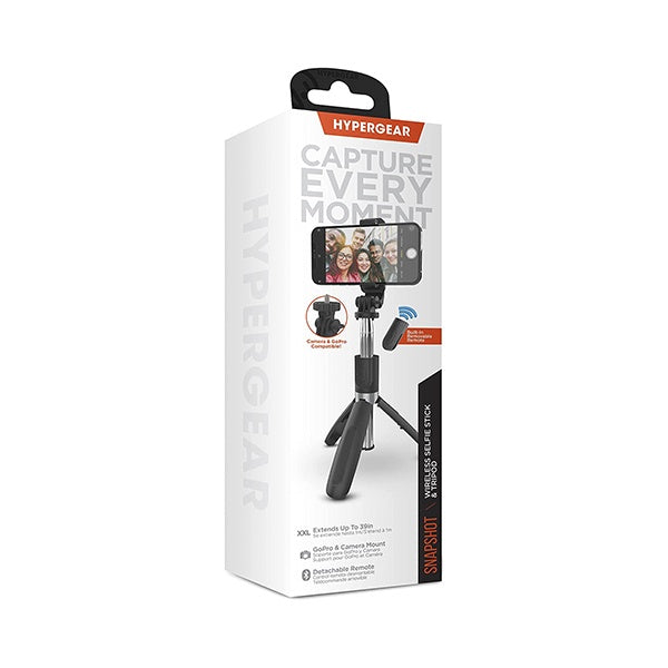SELFIE STICK CON CONTROL REMOTO + TRIPIE HYPERGEAR