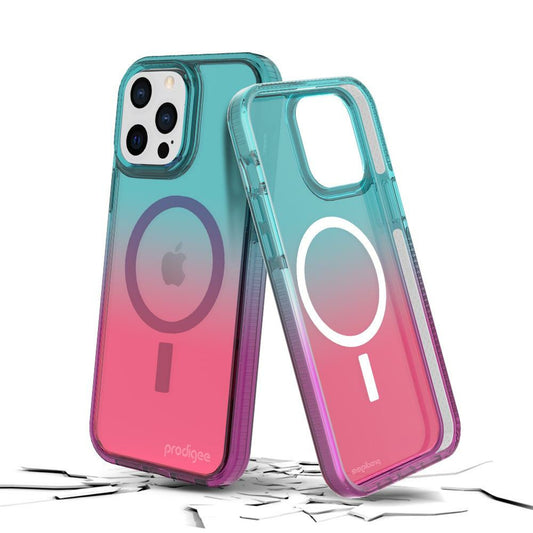 CARATULA SAFETEE FLOW + MAG IPHONE 13 PRO SPACE PRODIGEE