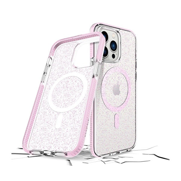 CARATULA SUPERSTAR + MAG IPHONE 14 PRO ROSE PRODIGEE