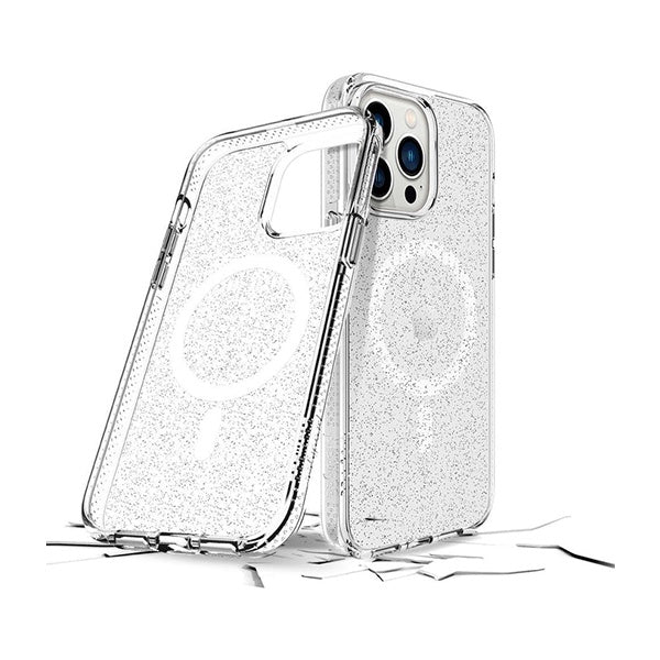 CARATULA SUPERSTAR + MAG IPHONE 14 PRO MAX TRANSPARENTE PRODIGEE