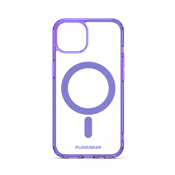 CARATULA PUREGEAR SLIM SHELL MAGSAFE IPHONE 11 MORADO