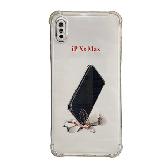 CARATULA TPU IPHONE XS MAX TRANSPARENTE