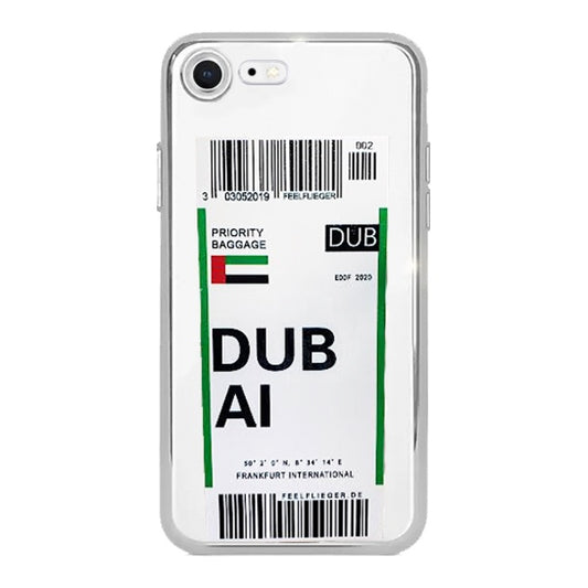CARATULA TPU AEROPUERTO DUBAI IPHONE 7/8/SE2/SE3 TRANSPARENTE