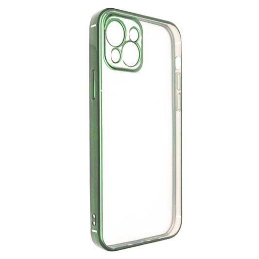 CARATULA TPU PLATING IPHONE 13 VERDE