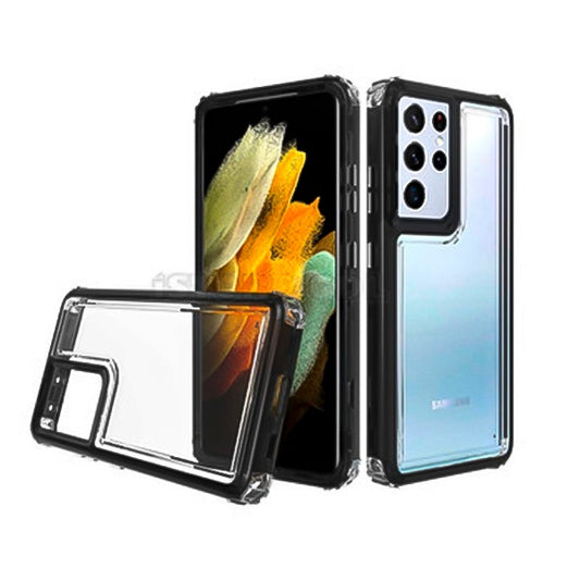 ESTUCHE TIPO DEFENDER SAMSUNG A32 4G HUMO/TRANSPARENTE