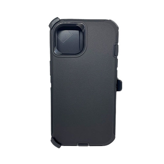 ESTUCHE TIPO DEFENDER IPHONE 14/13 NEGRO CON CLIP