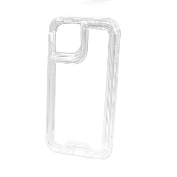 ESTUCHE TIPO DEFENDER IPHONE 14 PRO MAX TRANSPARENTE