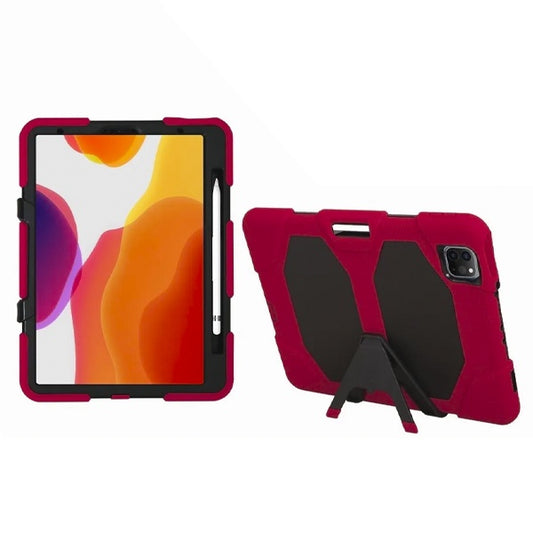FUNDA TIPO ROBOT IPAD PRO 11 (2018) ROJA