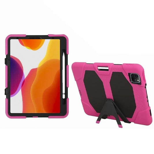 FUNDA TIPO ROBOT IPAD PRO 11 (2018) FUCSIA