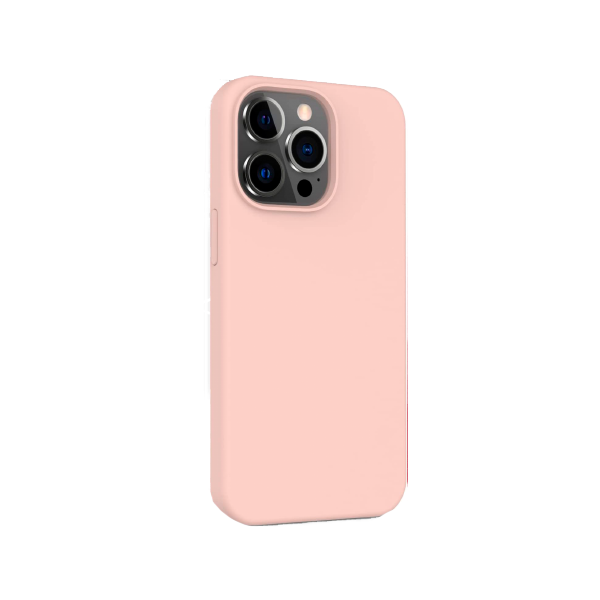 CARATULA SILICON TIPO ORIGINAL S/LOGO IPHONE 14 PRO ROSA