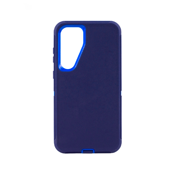 ESTUCHE TIPO DEFENDER SAMSUNG S25/S24 PLUS NAVY CON CLIP