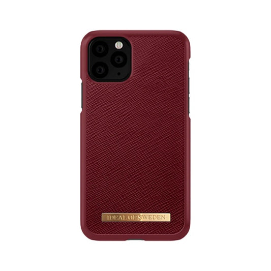CARATULA SAFFIANO CASE IPHONE 11/XR BURGUNDY ID OF SW
