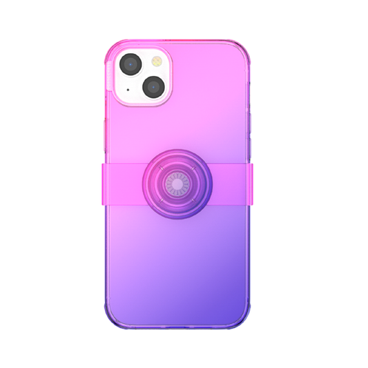 POPCASE ORIGINAL IPHONE 15/14 PLUS BERRY BLUR TRANSLUCENT