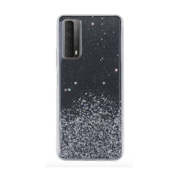 CARATULA GLAM STARS HUAWEI Y7A TRANSPARENTE