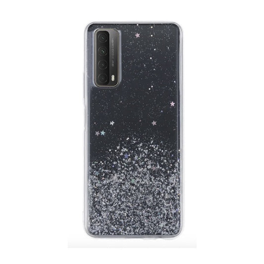 CARATULA GLAM STARS HUAWEI Y7A TRANSPARENTE
