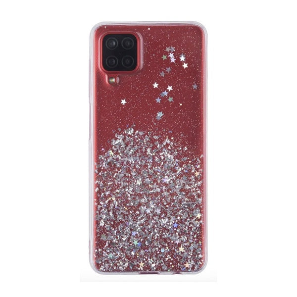 CARATULA GLAM STARS SAMSUNG A12 4G TRANSPARENTE