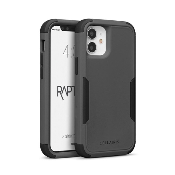 ESTUCHE RAPTURE V2 IPHONE 13 MINI/12 MINI GRIS MATTE 83-0016010