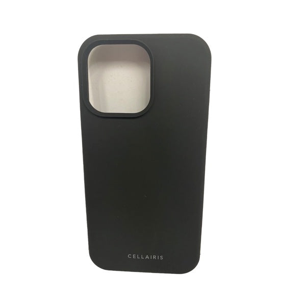 CARATULA SILICON IPHONE 13 PRO NEGRA MATTE 84-0030001