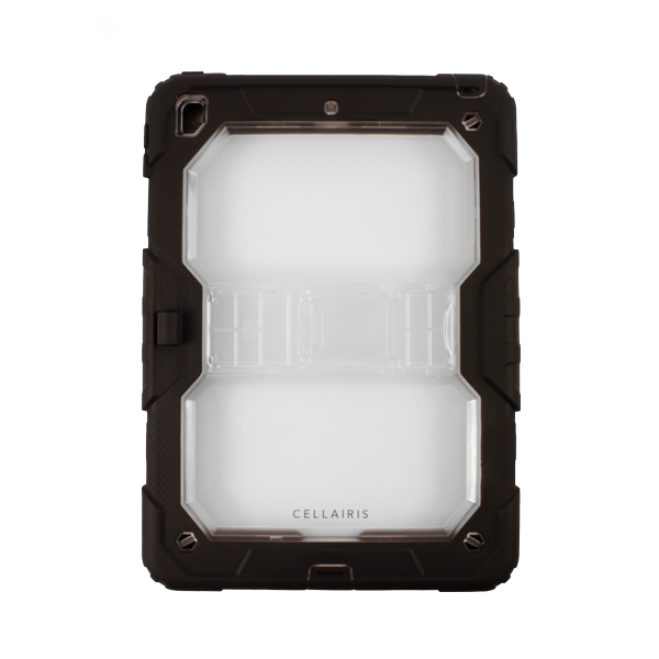 ESTUCHE RAPTURE RUGGED IPAD 7/8/9 10.2/PRO 10.5/AIR 3 TRANSPARENTE/NEGRA 07-0050059