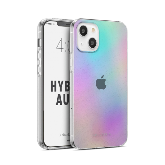 CARATULA HYBRID AURA IPHONE 15/14 PLUS IRIDESCENT 33-0351012