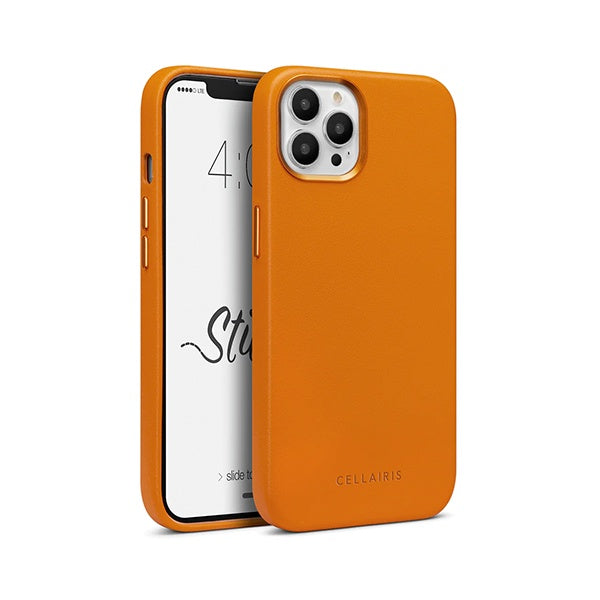 CARATULA STITCH MAGSAFE IPHONE 14 PRO MAX NARANJA 88-0040011