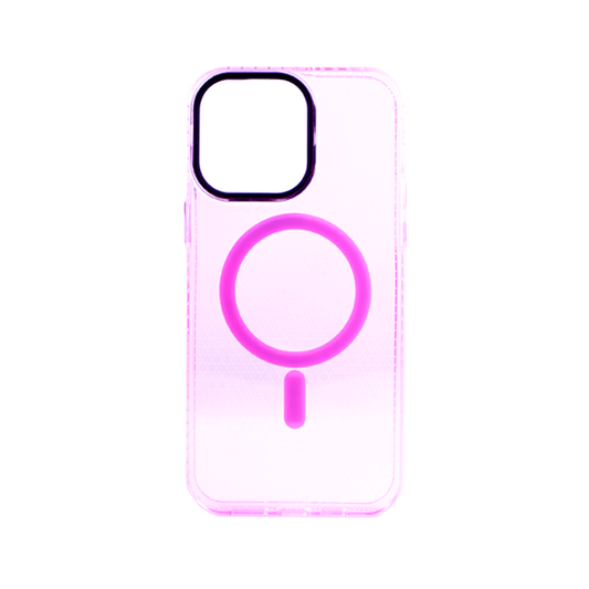 CARATULA SHOX MAGSAFE IPHONE 14 PRO MAX ROSA 89-0040004