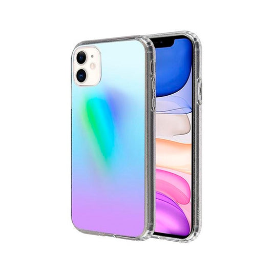 CARATULA AIRIUM FUSION IPHONE 11 TRANSPARENTE/AZUL