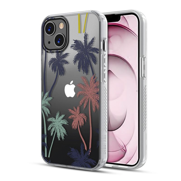 CARATULA MOOD IPHONE 13 PASTEL PALMS MYBAT PRO