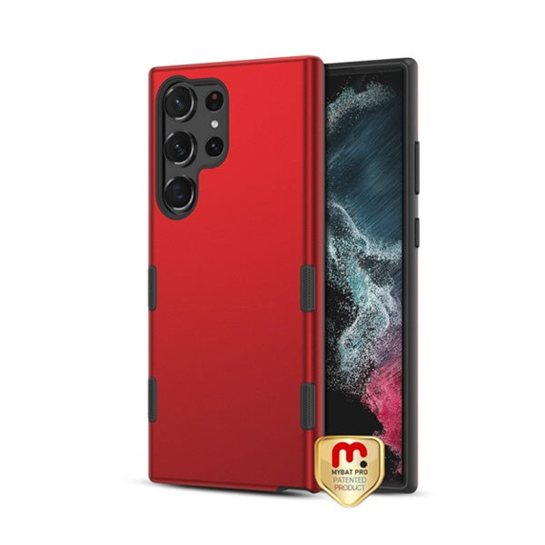 ESTUCHE HIBRIDO TUFF SAMSUNG S23 ULTRA ROJA MYBAT PRO