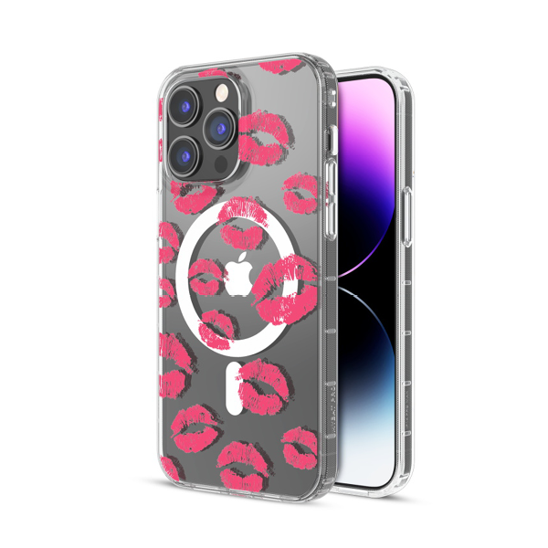 CARATULA MOOD MAGSAFE IPHONE 14 PRO MAX KISSES MYBAT PRO
