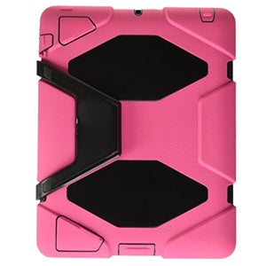 FUNDA TIPO SURVIVOR IPAD 2/3/4 FUCSIA (6697208807632)