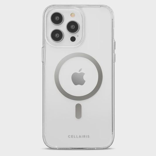 CARATULA SHOWCASE SLIM HALO MAGSAFE IPHONE 15 PRO PLATA 40-0074006R