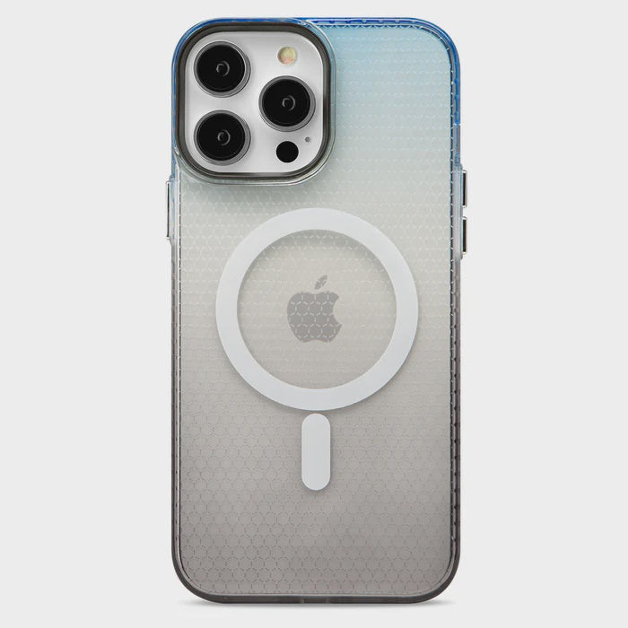 CARATULA SHOX OMBRE MAGSAFE IPHONE 15 PRO MAX AZUL / HUMO 89-0210001R