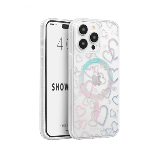 CARATULA SHOWCASE SLIM PRINTS MAGSAFE IPHONE 15 PRO MAX HEART TO HEART 40-0099002R