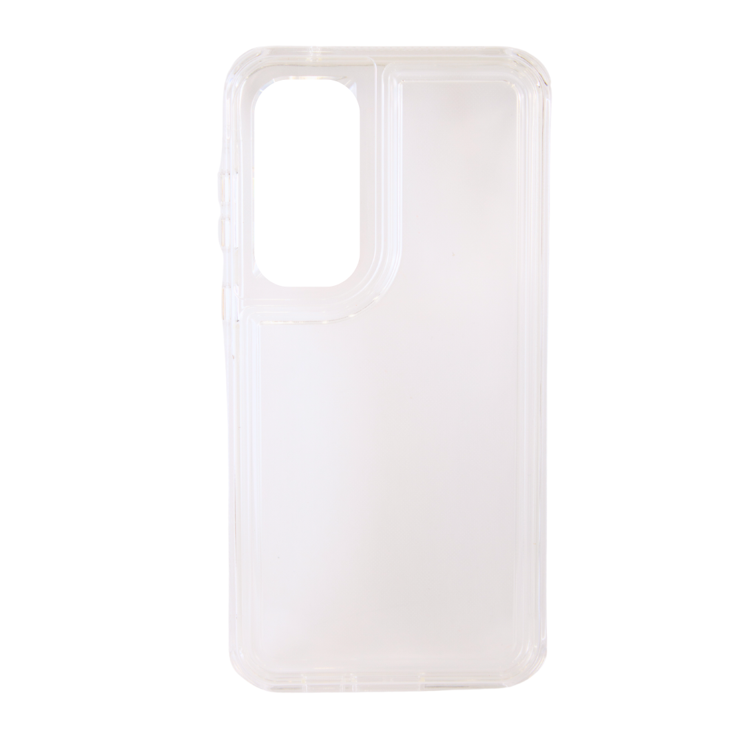 CARATULA 2 EN 1 COLOR CASE SAMSUNG A55 5G TRANSPARENTE