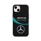 CARATULA SILICON MERCEDES BENZ IPHONE 15/14/13 NEGRA