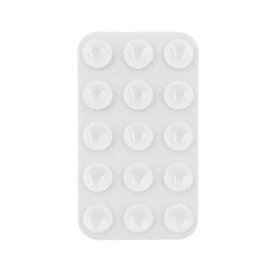 VENTOSA DE SILICON P/CELULAR BLANCA