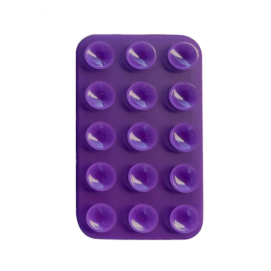 VENTOSA DE SILICON P/CELULAR MORADA