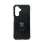 CARATULA ROBOT CON ANILLO SAMSUNG A26 NEGRA