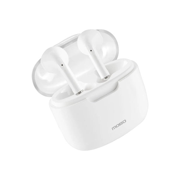 AUDIFONOS MANOS LIBRES INALAMBRICOS TUNE BLANCOS MOBO